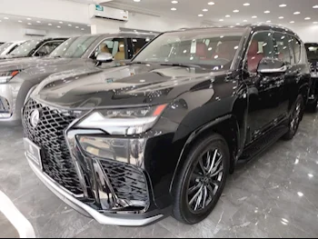 Lexus  LX  600 F Sport  2023  Automatic  45,000 Km  6 Cylinder  Four Wheel Drive (4WD)  SUV  Black  With Warranty