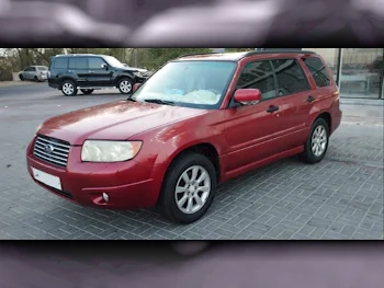 Subaru  Forester  2008  Automatic  164,000 Km  4 Cylinder  All Wheel Drive (AWD)  Hatchback  Maroon