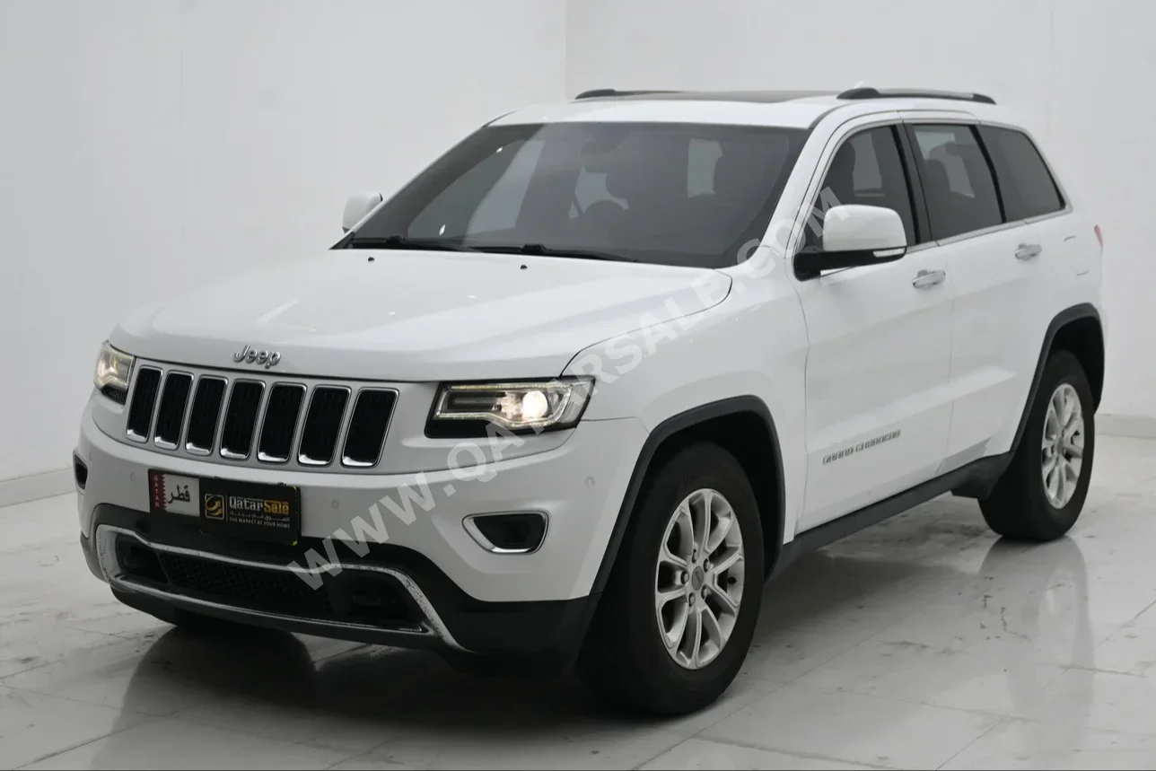 Jeep  Grand Cherokee  Limited  2014  Automatic  105,000 Km  6 Cylinder  Four Wheel Drive (4WD)  SUV  White