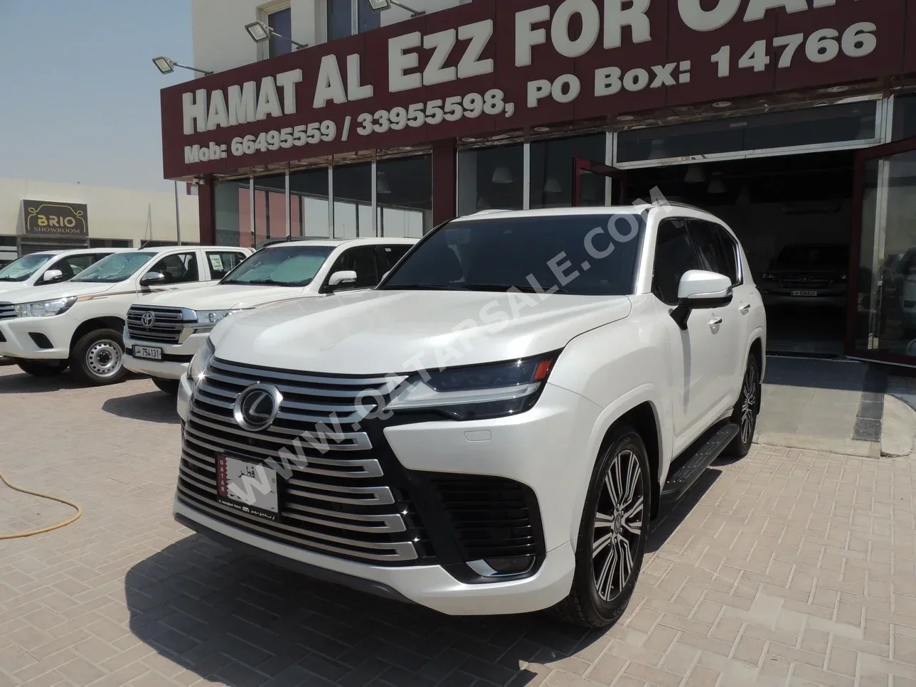 Lexus  LX  600  2022  Automatic  86,000 Km  6 Cylinder  Four Wheel Drive (4WD)  SUV  White