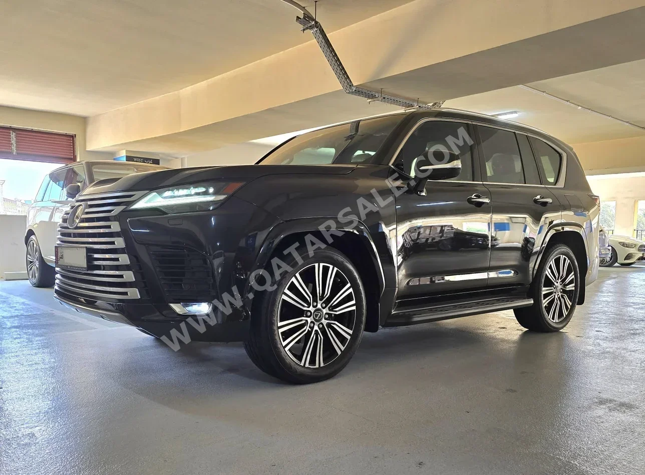 Lexus  LX  600 Luxury  2023  Automatic  19,000 Km  6 Cylinder  Four Wheel Drive (4WD)  SUV  Black  With Warranty