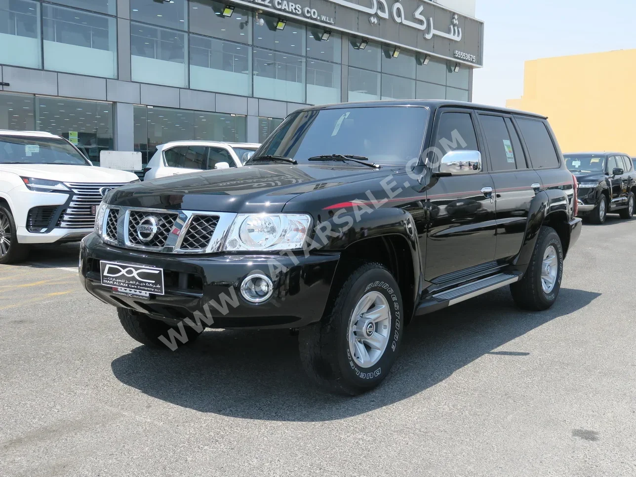 Nissan  Patrol  Safari  2024  Manual  1٬500 Km  6 Cylinder  Four Wheel Drive (4WD)  SUV  Black  With Warranty