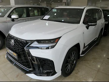  Lexus  LX  600 F Sport  2024  Automatic  0 Km  6 Cylinder  Four Wheel Drive (4WD)  SUV  White  With Warranty