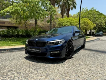 BMW  5-Series  530i M  2017  Automatic  81,000 Km  4 Cylinder  Rear Wheel Drive (RWD)  Sedan  Blue