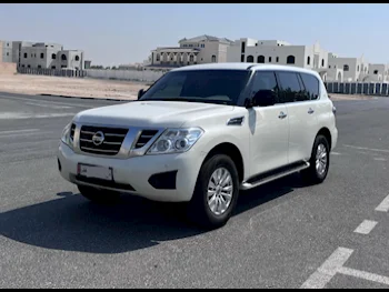 Nissan  Patrol  XE  2017  Automatic  107,000 Km  6 Cylinder  Four Wheel Drive (4WD)  SUV  White