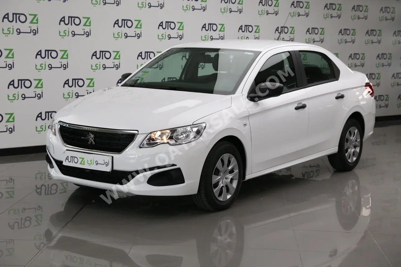 Peugeot  301  2022  Automatic  54,000 Km  4 Cylinder  Front Wheel Drive (FWD)  Sedan  White  With Warranty