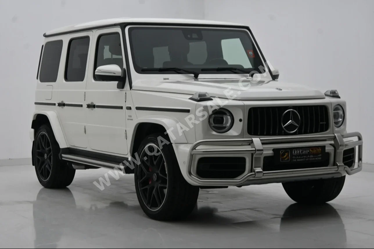 Mercedes-Benz  G-Class  63 AMG  2019  Automatic  49,000 Km  8 Cylinder  Four Wheel Drive (4WD)  SUV  White