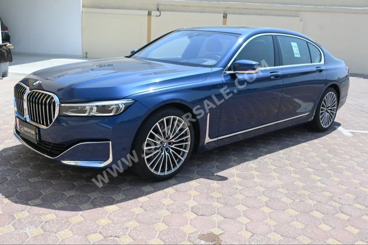 BMW  7-Series  730 Li  2022  Automatic  17,000 Km  4 Cylinder  Rear Wheel Drive (RWD)  Sedan  Blue  With Warranty