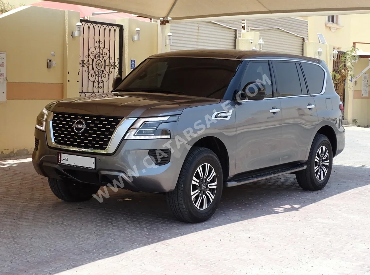 Nissan  Patrol  2022  Automatic  63,000 Km  6 Cylinder  Four Wheel Drive (4WD)  SUV  Gray  With Warranty