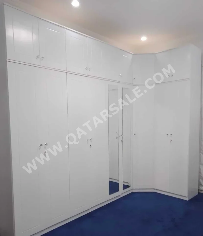 Wardrobes & Dressers - Doha Furniture  - Wardrobes  - White