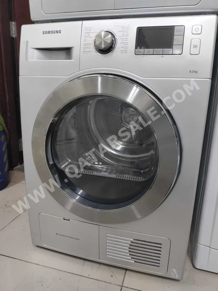 Samsung  Black Stainless  Warranty  Steam Dry Technology  With Delivery  With Installation /  Electric /  8 Kg