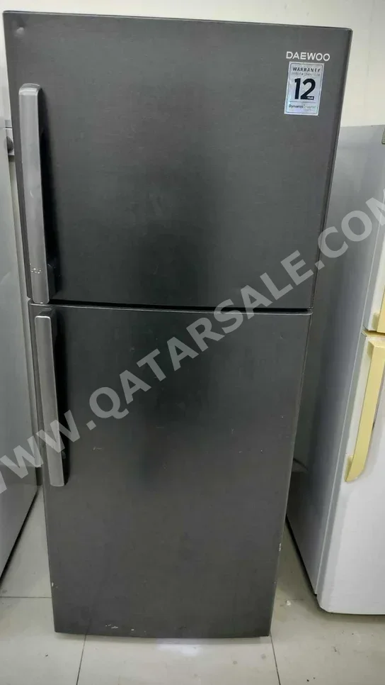 DAEWOO  Top Freezer Refrigerator  - Gray