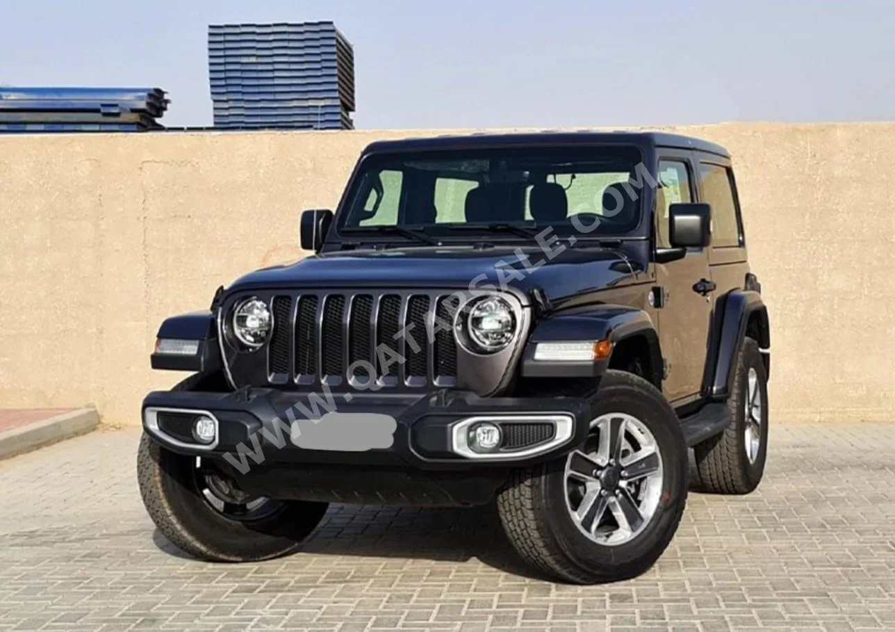 Jeep  Wrangler  Sahara  2018  Automatic  100,000 Km  6 Cylinder  Four Wheel Drive (4WD)  SUV  Gray