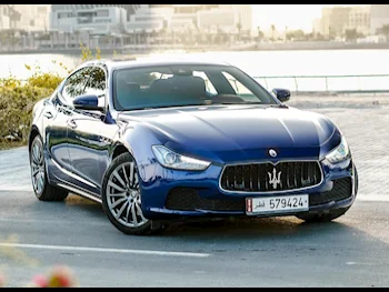 Maserati  Ghibli  S  2015  Automatic  48,000 Km  6 Cylinder  Rear Wheel Drive (RWD)  Sedan  Blue