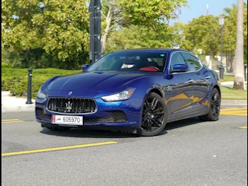 Maserati  Ghibli  2015  Automatic  69,000 Km  6 Cylinder  Rear Wheel Drive (RWD)  Sedan  Blue