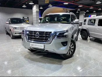 Nissan  Patrol  Titanium  2021  Automatic  17,000 Km  6 Cylinder  Four Wheel Drive (4WD)  SUV  Silver  With Warranty