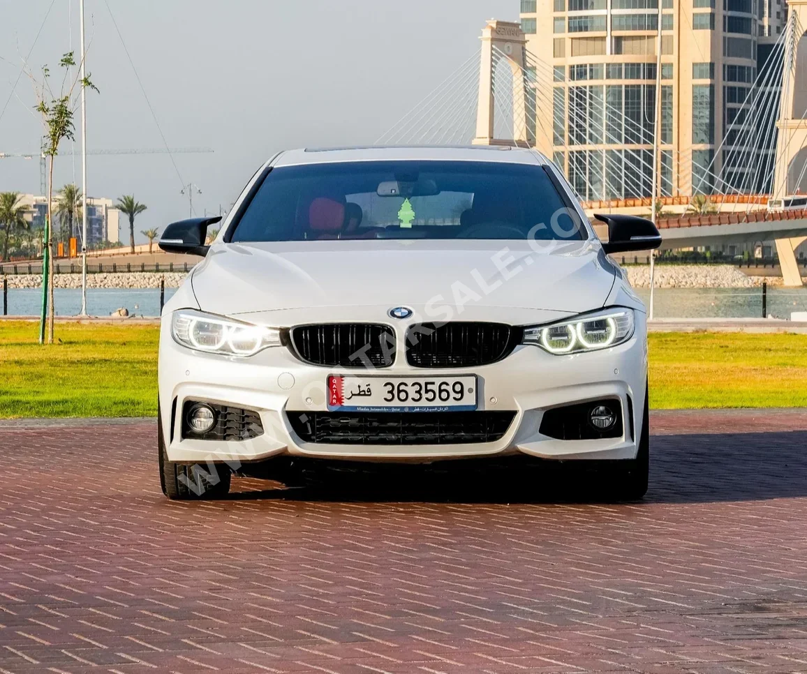 BMW  4-Series  420 I  2016  Automatic  68,000 Km  4 Cylinder  Rear Wheel Drive (RWD)  Sedan  White