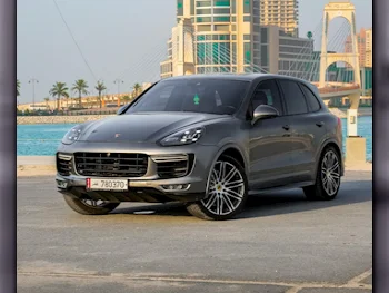 Porsche  Cayenne  GTS  2016  Automatic  110,000 Km  8 Cylinder  Four Wheel Drive (4WD)  SUV  Gray