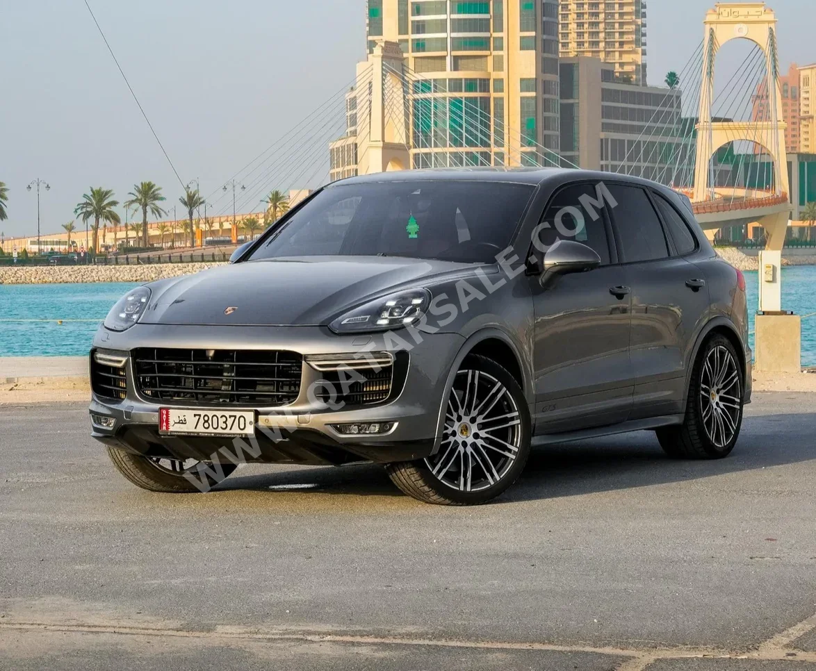 Porsche  Cayenne  GTS  2016  Automatic  110,000 Km  8 Cylinder  Four Wheel Drive (4WD)  SUV  Gray