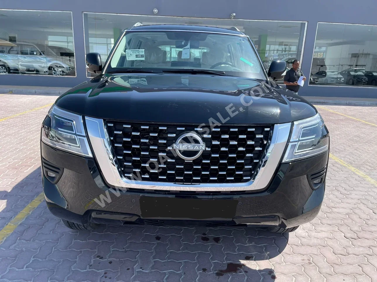 Nissan  Patrol  SE  2023  Automatic  0 Km  6 Cylinder  Four Wheel Drive (4WD)  SUV  Black  With Warranty