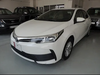 Toyota  Corolla  XLI  2019  Automatic  189,000 Km  4 Cylinder  Front Wheel Drive (FWD)  Sedan  White