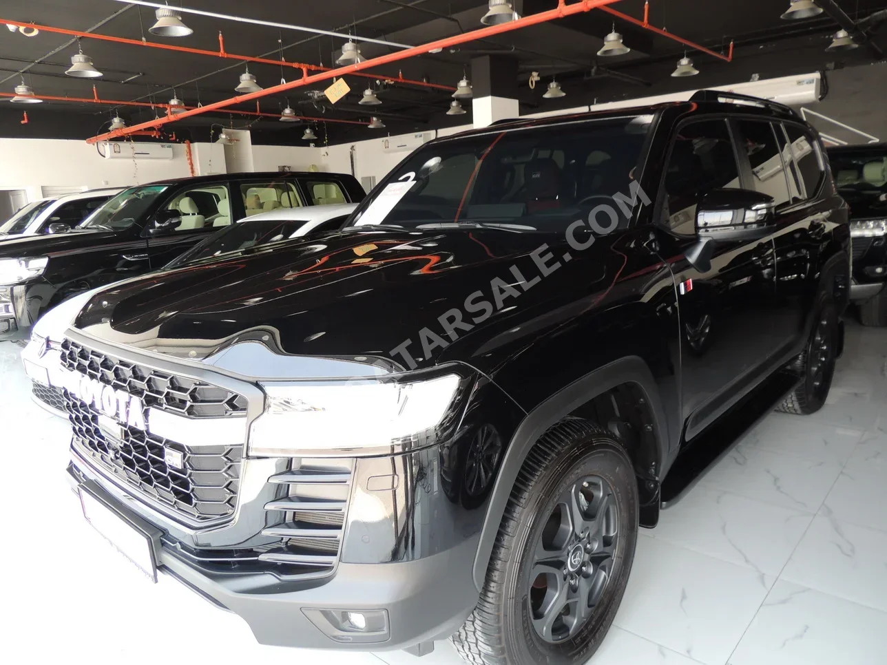 Toyota  Land Cruiser  GR Sport Twin Turbo  2023  Automatic  21,000 Km  6 Cylinder  Four Wheel Drive (4WD)  SUV  Black  With Warranty