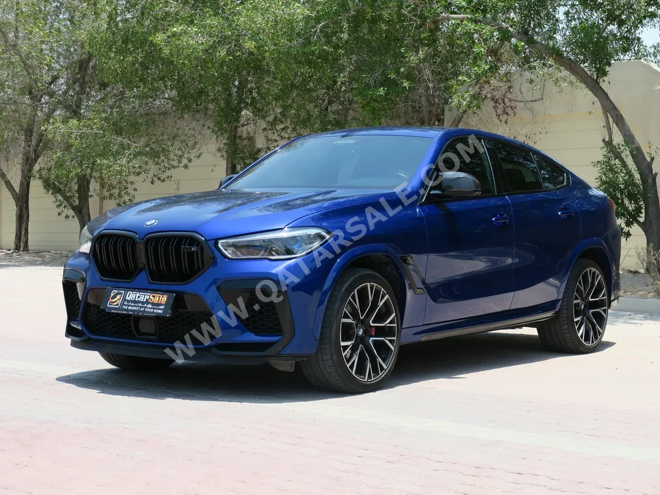 BMW  X-Series  X6 M  2022  Automatic  22,000 Km  8 Cylinder  Four Wheel Drive (4WD)  SUV  Blue  With Warranty