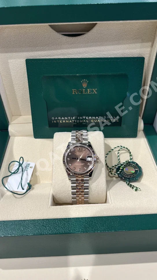 Watches - Rolex  - Analogue Watches  - Brown  - Women Watches