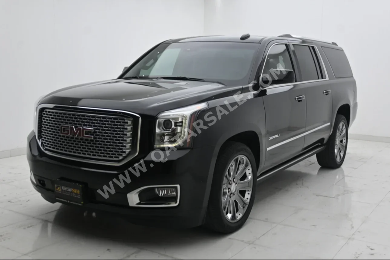 GMC  Yukon  Denali XL  2015  Automatic  67,000 Km  8 Cylinder  Four Wheel Drive (4WD)  SUV  Black