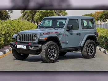 Jeep  Wrangler  Rubicon  2024  Automatic  0 Km  6 Cylinder  Four Wheel Drive (4WD)  SUV  Gray  With Warranty