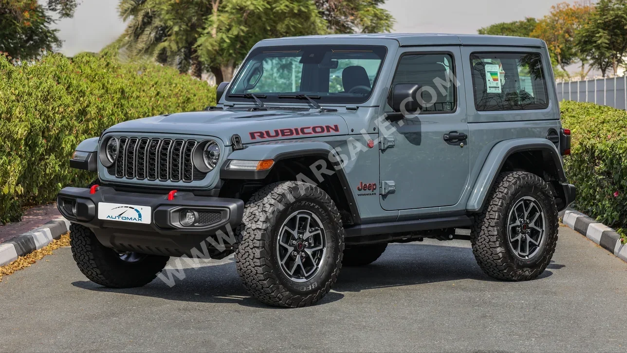 Jeep  Wrangler  Rubicon  2024  Automatic  0 Km  6 Cylinder  Four Wheel Drive (4WD)  SUV  Gray  With Warranty