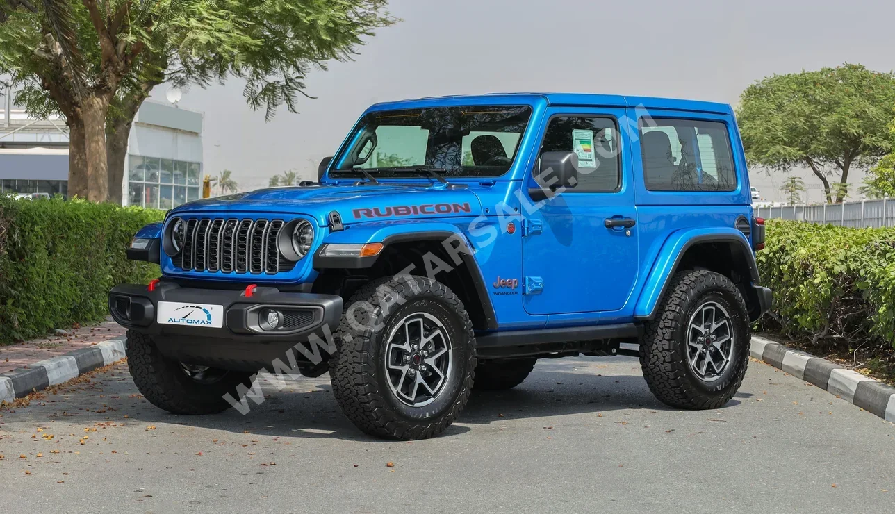 Jeep  Wrangler  Rubicon  2024  Automatic  0 Km  6 Cylinder  Four Wheel Drive (4WD)  SUV  Blue  With Warranty