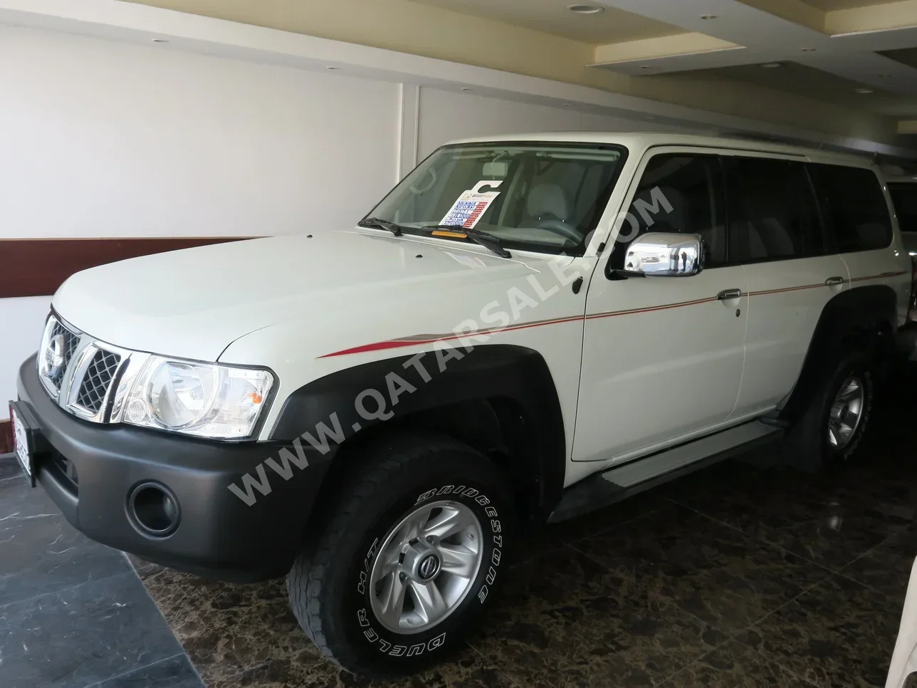 Nissan  Patrol  GL  2021  Manual  58,000 Km  6 Cylinder  Four Wheel Drive (4WD)  SUV  White