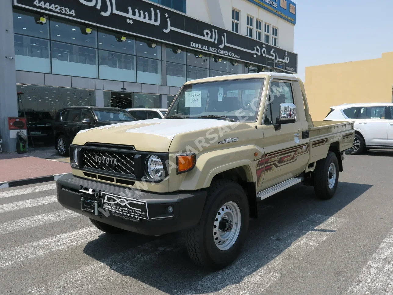 Toyota  Land Cruiser  LX  2024  Manual  0 Km  6 Cylinder  Four Wheel Drive (4WD)  Pick Up  Beige