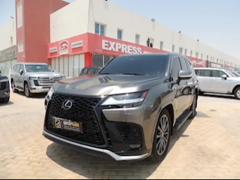 Lexus  LX  600 F Sport  2022  Automatic  54,000 Km  6 Cylinder  Four Wheel Drive (4WD)  SUV  Gray  With Warranty