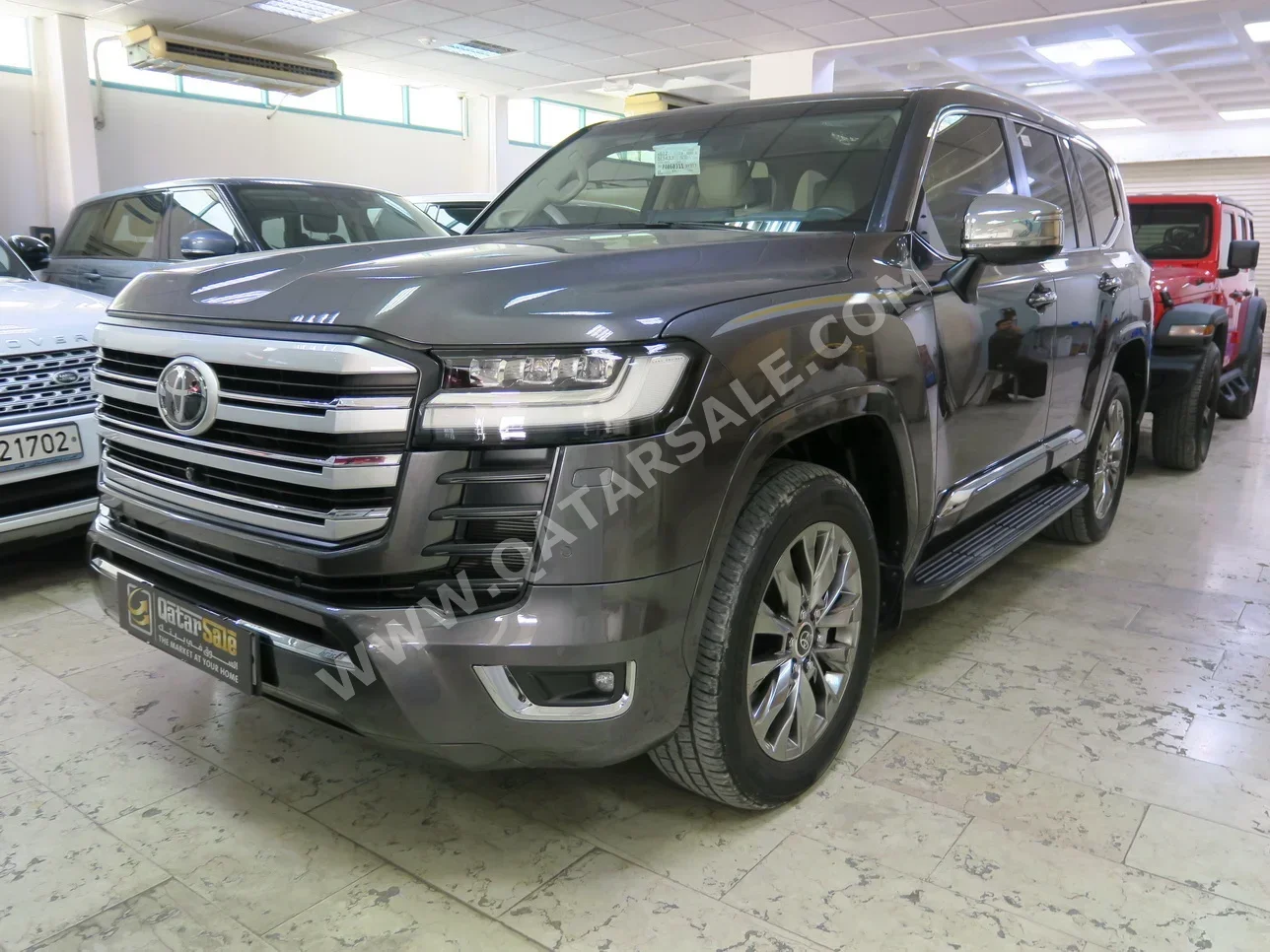  Toyota  Land Cruiser  VXR Twin Turbo  2023  Automatic  34,000 Km  6 Cylinder  Four Wheel Drive (4WD)  SUV  Gray  With Warranty