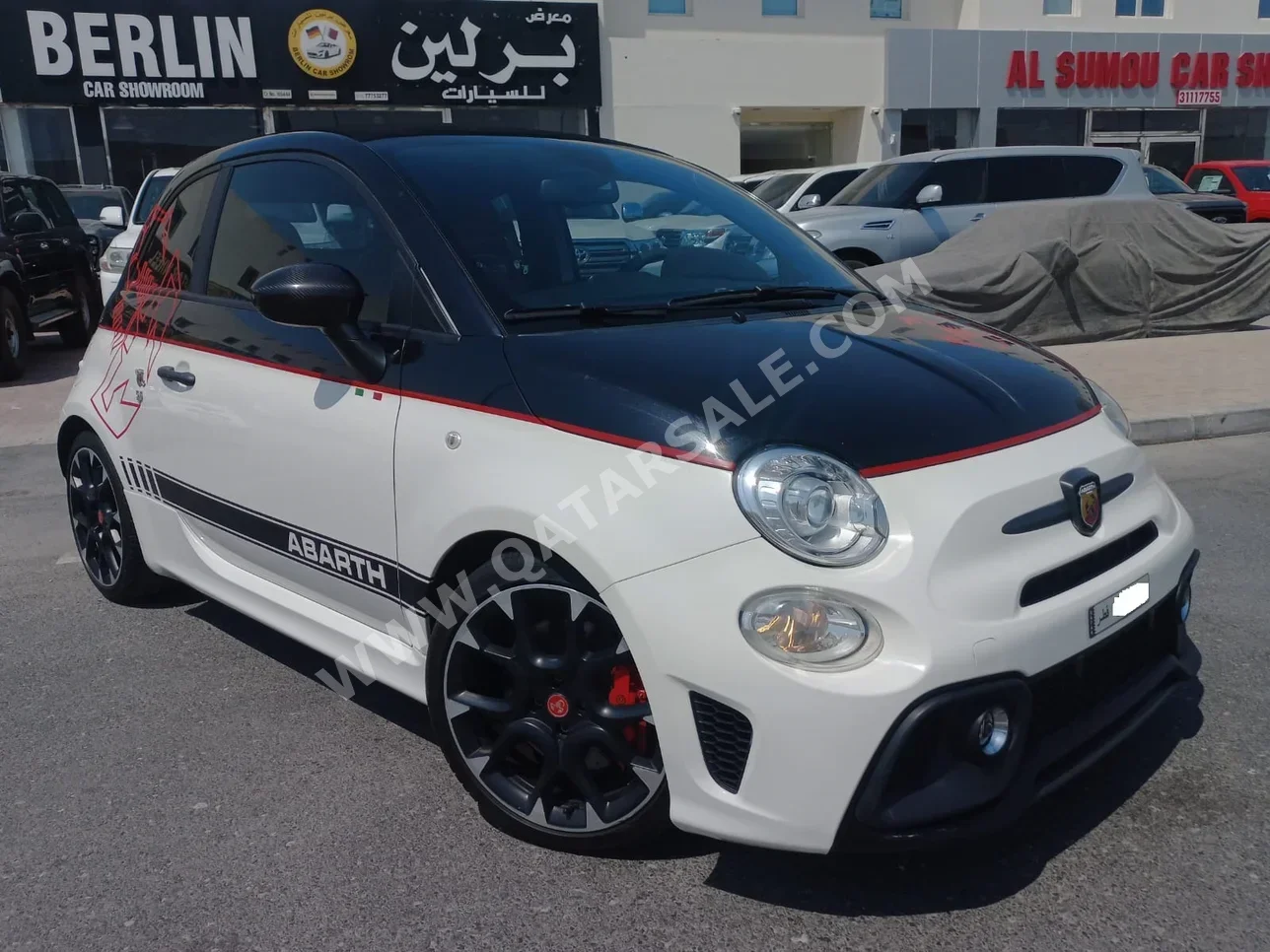 Fiat  595  Abarth  2020  Automatic  76٬000 Km  4 Cylinder  Front Wheel Drive (FWD)  Hatchback  White