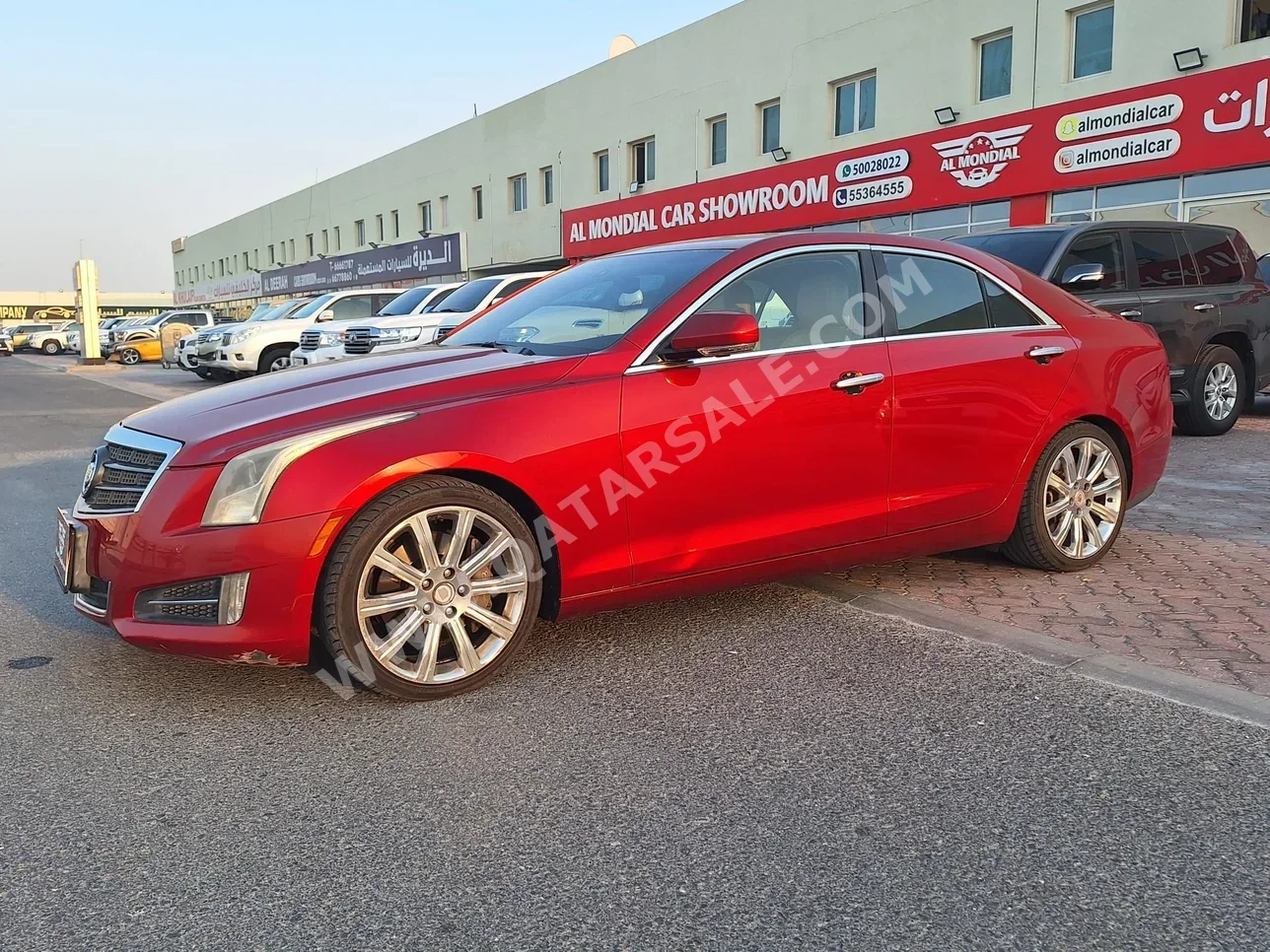 Cadillac  ATS  2014  Automatic  129,000 Km  4 Cylinder  Rear Wheel Drive (RWD)  Sedan  Red