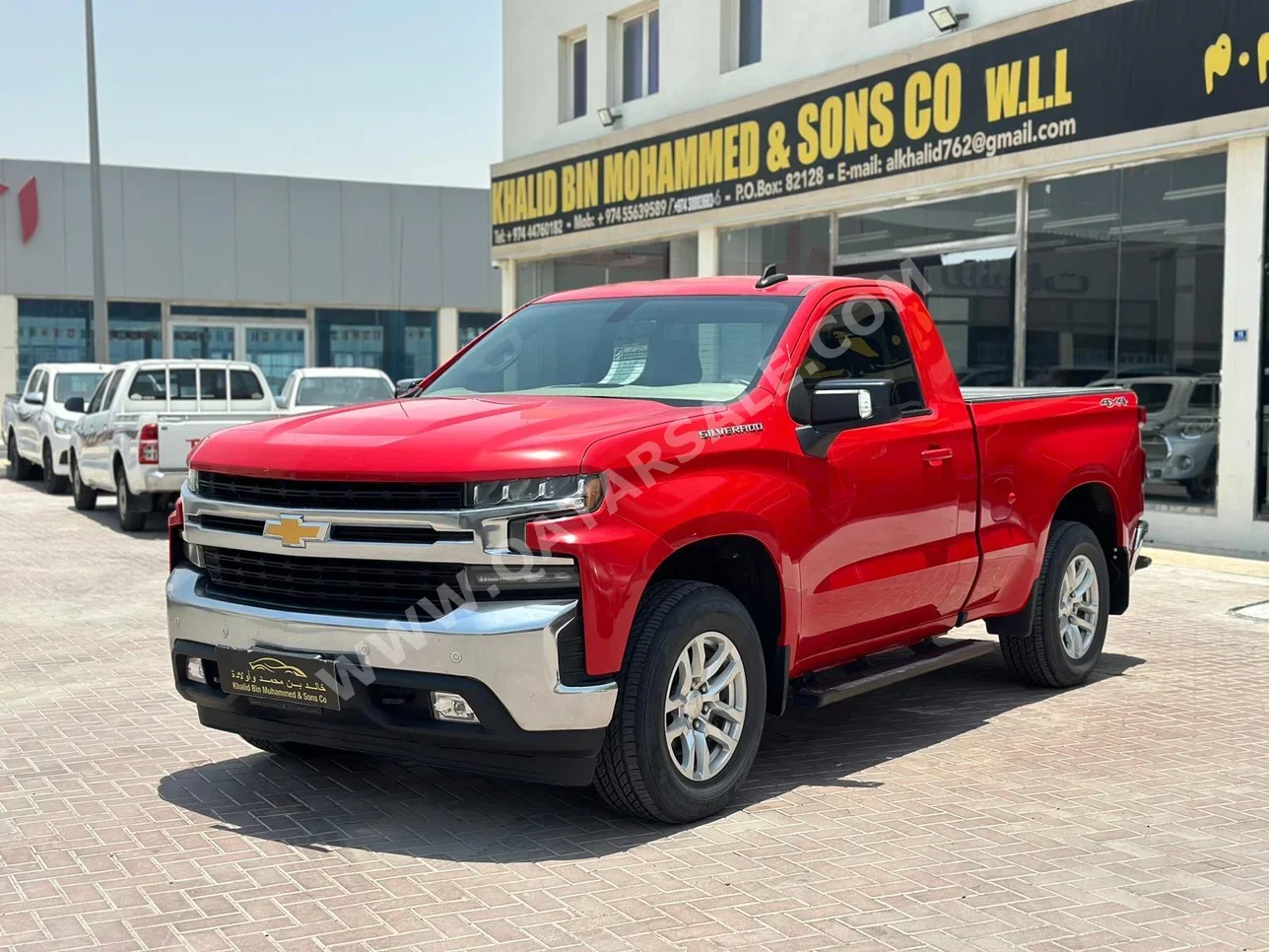 Chevrolet  Silverado  LT  2019  Automatic  101,000 Km  8 Cylinder  Four Wheel Drive (4WD)  Pick Up  Red