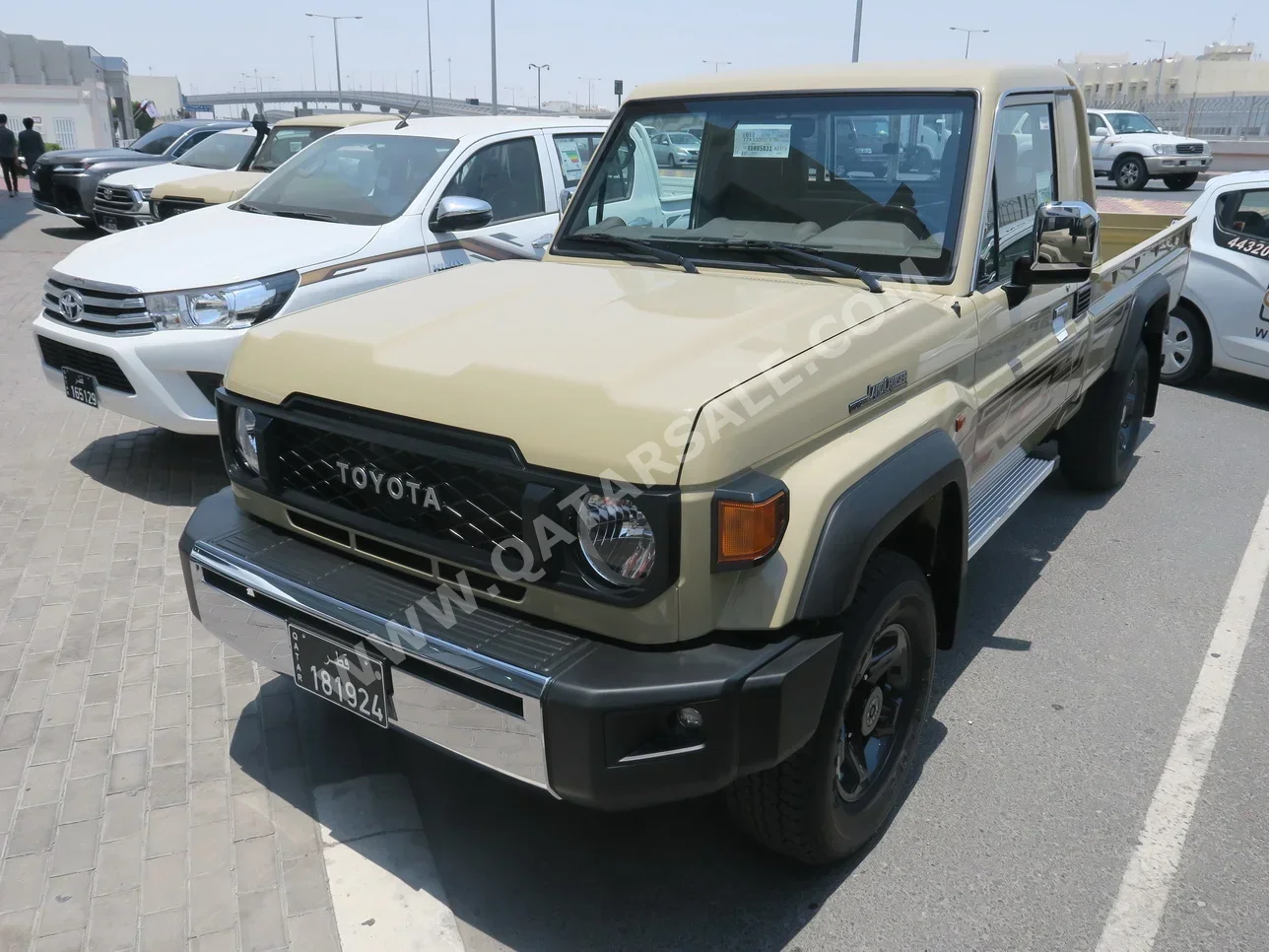  Toyota  Land Cruiser  LX  2024  Manual  0 Km  6 Cylinder  Four Wheel Drive (4WD)  Pick Up  Beige  With Warranty