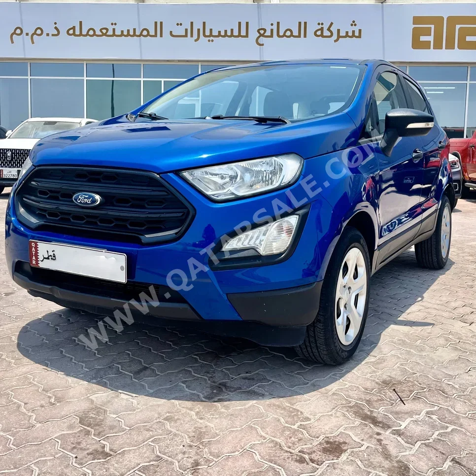 Ford  Eco Sport  Trend  2020  Automatic  110,000 Km  4 Cylinder  Front Wheel Drive (FWD)  SUV  Blue