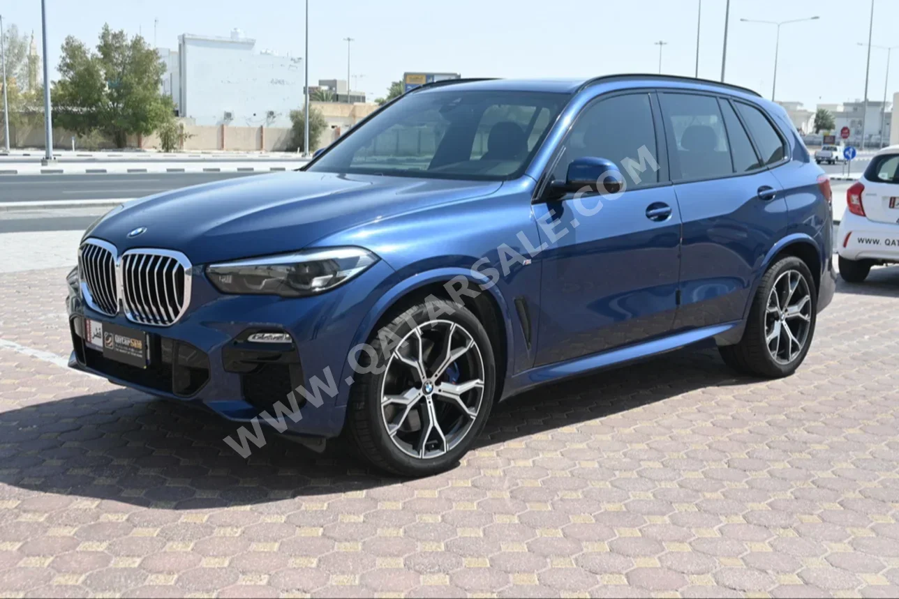  BMW  X-Series  X5 40i  2019  Automatic  47,000 Km  6 Cylinder  Four Wheel Drive (4WD)  SUV  Dark Blue  With Warranty