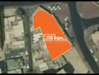 Lands For Sale in Doha  - Umm Ghuwailina  -Area Size 725 Square Meter