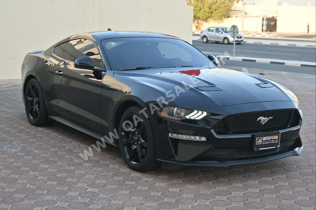 Ford  Mustang  GT  2020  Automatic  79,000 Km  8 Cylinder  Rear Wheel Drive (RWD)  Coupe / Sport  Black