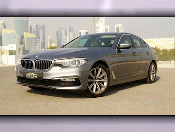 BMW  5-Series  530i  2017  Automatic  68,000 Km  4 Cylinder  Rear Wheel Drive (RWD)  Sedan  Gray