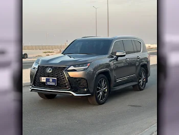 Lexus  LX  600 F Sport  2023  Automatic  32,000 Km  6 Cylinder  Four Wheel Drive (4WD)  SUV  Gray  With Warranty