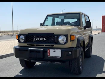 Toyota  Land Cruiser  Hard Top  2024  Manual  0 Km  6 Cylinder  Four Wheel Drive (4WD)  SUV  Beige  With Warranty