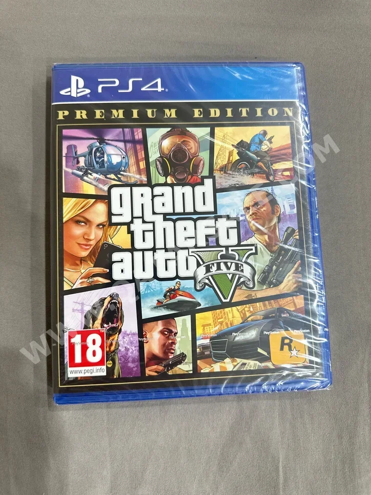 Grand Theft Auto V  - PlayStation 4  Video Games CDs