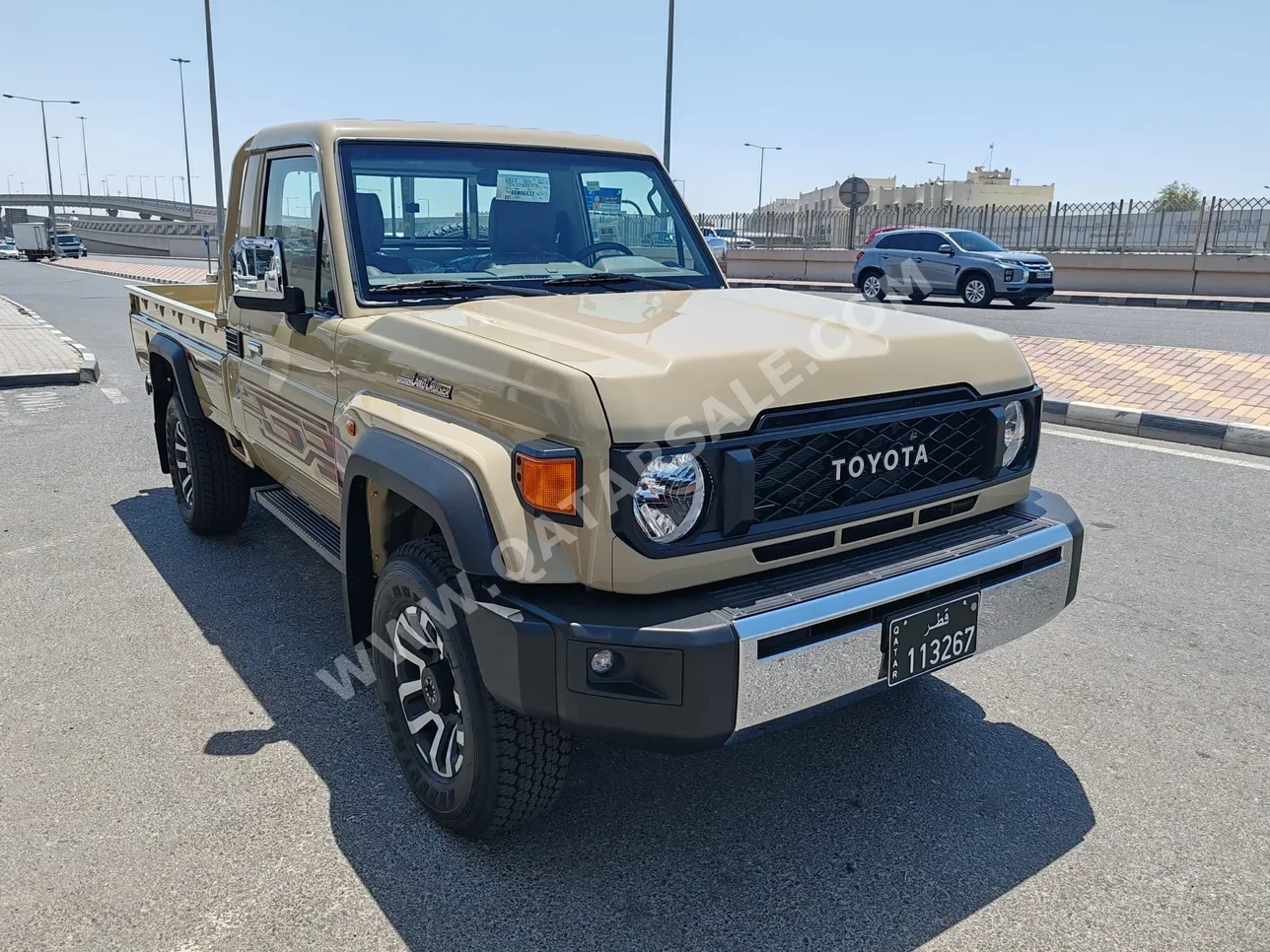  Toyota  Land Cruiser  LX  2024  Manual  0 Km  6 Cylinder  Four Wheel Drive (4WD)  Pick Up  Beige  With Warranty