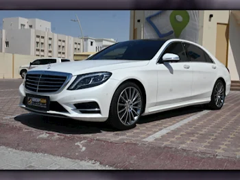 Mercedes-Benz  S-Class  500 AMG  2015  Automatic  92,000 Km  8 Cylinder  Rear Wheel Drive (RWD)  Sedan  White